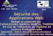 Securité des applications web