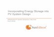 9   incorporating energy storage into pv system design