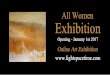 All Women 2017 Online Art Exhibition - Event Postcard