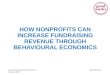 How Nonprofits can Increase Fundraising Revenue through Behavioural Economics
