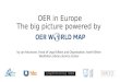 OER in Europe The big picture powered by OER World Map