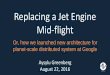 : Replacing a Jet Engine Mid-Flight