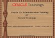 Oracle 12c Administration Training | Oracle 12c Administration