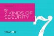 The Seven Kinds of Security