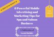 8 powerful mobile advertising and marketing tips for spa and saloon business