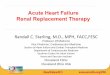 Acute Heart Failure Renal Replacement Therapy