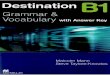 Destination b1 with answer key MacMillan