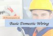 HOME WIRING(domestic wiring)