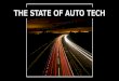 The state of auto tech