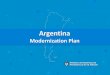 Argentina Modernization Plan (WSIS Forum 2016, Session 105)