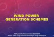 Wind Power Generation Schemes