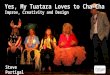 Yes, My tuatara loves to cha-cha: Improv, creativity and design