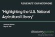 Islandora Webinar:  Highlighting the U.S. National Agricultural Library
