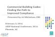 Commercial Building Codes: Finding the Path to Improved Compliance