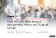 Privacy Regulations and Your Digital Setup