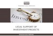 Coleman Legal Services - Legal support of investment projects