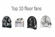 Top 10 amazing floor fans in 2016