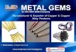 Copper Products by Metal Gems Mumbai