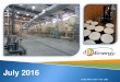 Ur-Energy July 2016 Corporate Presentation