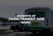 Benefits of Para-Transit Ads