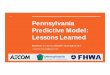 A Statewide Archaeological Predictive Model of Pennsylvania: Lessons Learned