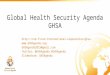 Global Health Security Agenda GHSA