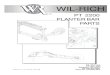 Wil-Rich PT2200 planter bar parts