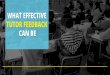What Effective Tutor Feedback Can Be