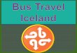 Bus travel iceland