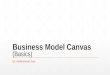 Business model canvas- Entrepreneurship