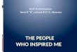 The people who inspired me