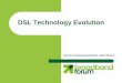 DSL Technology Evolution
