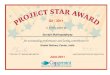 Project star Award 030847