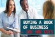 Buying a Book of Business Ins and Outs