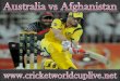 watch Cricket Worldcup Australia vs Afghanistan