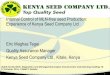 Internal control of MLN-free seed production: Experience of Kenya Seed Company Ltd