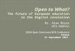Open to What?The future of European education in the digital revolution - Dr. Alan Bruce - #occathens