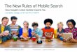 New Rules of Mobile Search: How Google's Latest Update Impacts You - Slides