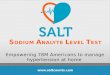 S.A.L.T. Sodium Analyte Level Test Startup Pitch 2016