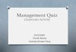 Operations management quiz