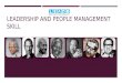 Leadership and People Management Skills