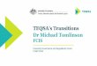 Dr Michael Tomlinson - TEQSA - Implementation of Higher Educations Standards Framework