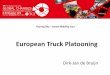 TCI 2016 European Truck Platooning