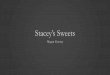 Stacey’s sweets mock up presentation