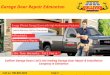 Garage Door Repair Edmonton | Garage Door Installation | Garage Door Opener Replacement Service