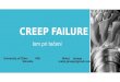 Creep Failure