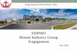 EDPMO Brunei Industry Group Engagement Nov 2015