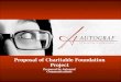 Concept of charity foundation