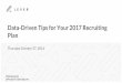 Data driven tips for your 2017 recruiting plan