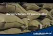 Solutions in green coffee